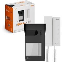 2-Draht-SURF-Audio-Gegensprechanlage-KIT mit Hörer + Platte + Transformator – gas 1220SII von GOLMAR