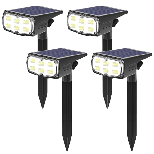 GOLUMUP Solarleuchten Garten Solarstrahler Solarlampe Bunt/RGB, 8 Farben und 1 Regenbogenfarbe, LED Solar Gartenleuchte IP67 Wasserdicht für Außen Hof Terrasse Halloween Weihnachten Festivals 2 Stück GOLUMUP Solarleuchten Garten Solarstrahler Solarlampe Bunt/RGB, 8 Farben und 1 Regenbogenfarbe, LED Solar Gartenleuchte IP67 Wasserdicht für Außen Hof Terrasse Halloween Weihnachten Festivals 2 Stück von GOLUMUP