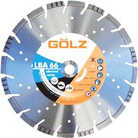Diamanttrennscheibe LBA66 für Trennschleifer oder Fugenschneider - LBA66401F Diamanttrennscheibe LBA66 für Trennschleifer oder Fugenschneider - LBA66401F von GOLZ