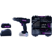 Gomag Akku-Schlagbohrschrauber-Set Akku Schrauber GO-CSK74/1 20V Akku Ladegerät Gomag Akku-Schlagbohrschrauber-Set Akku Schrauber GO-CSK74/1 20V Akku Ladegerät von GOMAG