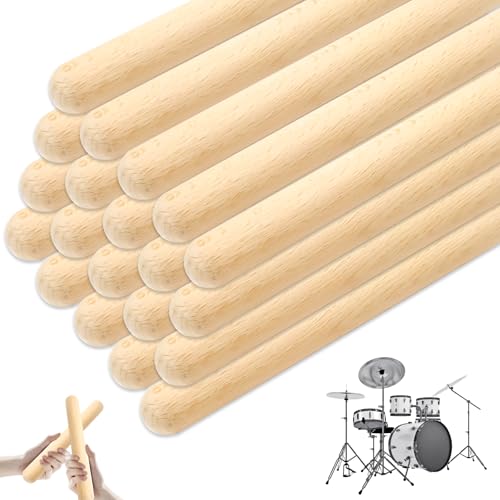 20 Stück Rhythmusstöcke, 20cm Rhythmus-Sticks aus Holz, Klanghölzer Klangholz Instrument Rhythmusstöcke Set Geeignet für Bands, Musikunterricht, Profis oder Anfänger aller Stilrichtungen 20 Stück Rhythmusstöcke, 20cm Rhythmus-Sticks aus Holz, Klanghölzer Klangholz Instrument Rhythmusstöcke Set Geeignet für Bands, Musikunterricht, Profis oder Anfänger aller Stilrichtungen von GOMETY