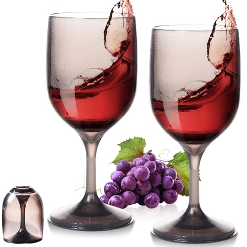 2er Set Weingläser Kunststoff to go,200ml Camping Weinglaser Schwimmende Weingläser für Pool, Moderne Rotweingläser Weißwein Sektgläser Weissweingläser Set für Reisen Camping Outdoor Picknick 2er Set Weingläser Kunststoff to go,200ml Camping Weinglaser Schwimmende Weingläser für Pool, Moderne Rotweingläser Weißwein Sektgläser Weissweingläser Set für Reisen Camping Outdoor Picknick von GOMETY