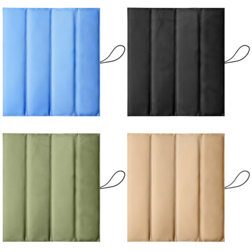 4 Stück Sitzkissen Outdoor, Faltbar Matte Wasserdicht, Thermo Sitzkissen Outdoor, Thermo Sitzkissen Stadion, Camping Sitzunterlage, Sitzmatte Wasserdicht für Spielplatz, Camping, Wandern, Picknick 4 Stück Sitzkissen Outdoor, Faltbar Matte Wasserdicht, Thermo Sitzkissen Outdoor, Thermo Sitzkissen Stadion, Camping Sitzunterlage, Sitzmatte Wasserdicht für Spielplatz, Camping, Wandern, Picknick von GOMETY