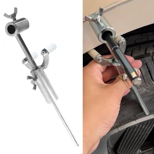 GOMETY Auto Rad Augenbrauen Mark Scraper, Karosserie Linie Markierung Werkzeuge Auto Parallel Reparatur Werkzeug, Car Wheel Eyebrow Scriber, Karosserie & Kotflügel Markierungs Werkzeuge (Silber) von GOMETY