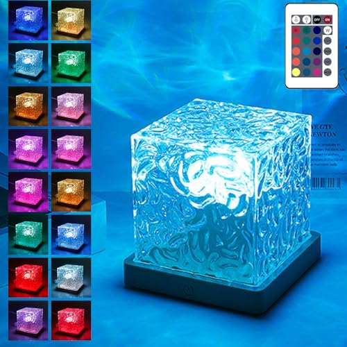 GOMETY Ocean Lamp, LED Sternenhimmel Projektor mit 16 Lichtmodi Galaxy Projector Aurora Lampe mit Fernbedienung, Lumena Lamps Sunset Lamp für Kinder & Erwachsene, Zimmer Deko, Nachtlicht von GOMETY
