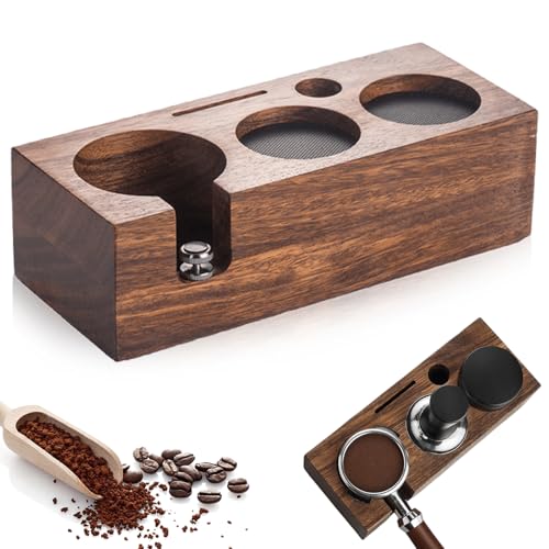 Tamperstation 51mm, Coffee Tamping Station aus Nussbaum, shockassist Tamperstation, Barista Zubehör Tamper, Coffee Tamperstation, Kaffeefilter Tamper Halter für Espresso Kaffeemaschine Barista Zubehör Tamperstation 51mm, Coffee Tamping Station aus Nussbaum, shockassist Tamperstation, Barista Zubehör Tamper, Coffee Tamperstation, Kaffeefilter Tamper Halter für Espresso Kaffeemaschine Barista Zubehör von GOMETY