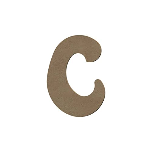 Buchstabe C, 8 cm x 6 mm GOMILLE ECO MDF von GOMILLE