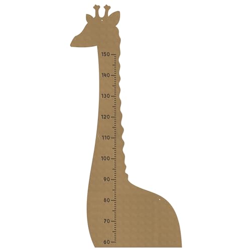Gomille - Messlatte Giraffe – 54 x 117 cm – Form aus Holz zum Dekorieren – PEFC-zertifiziert 100% – 4201 Gomille - Messlatte Giraffe – 54 x 117 cm – Form aus Holz zum Dekorieren – PEFC-zertifiziert 100% – 4201 von GOMILLE