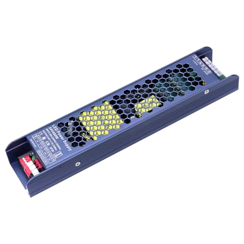 GOMING LED Netzteil Trafo 24V 400W AC 200-240V bis DC 24V 16.7A Transformator Konstante Spannung IP20 Kompakter Extrem Dünner Treiber für LED Streifen Licht 3D Drucker von GOMING