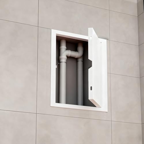 Aluminium-Zugangsklappe, Zugangstür für Öffnen durch Drücken, Wandloch-Abdeckplatte, Zugangsluke für Wand und Decke Aluminium-Zugangsklappe, Zugangstür für Öffnen durch Drücken, Wandloch-Abdeckplatte, Zugangsluke für Wand und Decke von GONCBKVN