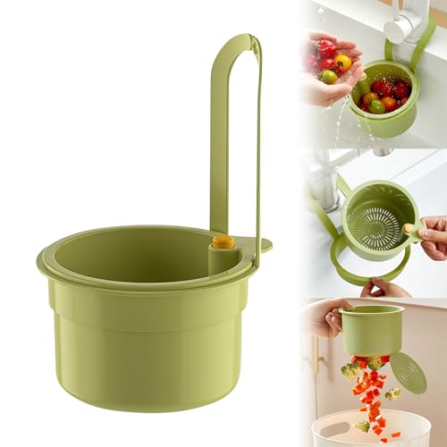 Sieb für Spülbecken, Snap-Button Spülbecken Sieb Wasserhahn Hängend, Abnehmbare silikon Waschbecken sieb, für Waschen/Organizer in Küche, Waschbecken Sieb Küchensieb Sieb für Spülbecken, Snap-Button Spülbecken Sieb Wasserhahn Hängend, Abnehmbare silikon Waschbecken sieb, für Waschen/Organizer in Küche, Waschbecken Sieb Küchensieb von GONGXIFC