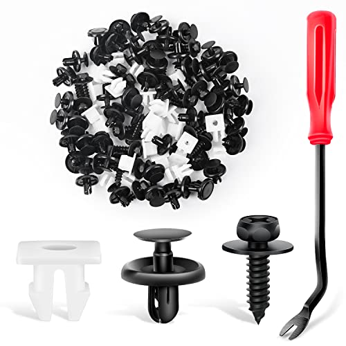 GOOACC 101 Stück Motor Unterdeckel Push-Type Retainer für Lexus & Toyota Clips 90467-07201 Front Bumper Nut Grommet Avalon & Camry 90189-06193 Liner Screw Bolt 90159-604777 with Fit astener entferner GOOACC 101 Stück Motor Unterdeckel Push-Type Retainer für Lexus & Toyota Clips 90467-07201 Front Bumper Nut Grommet Avalon & Camry 90189-06193 Liner Screw Bolt 90159-604777 with Fit astener entferner von GOOACC