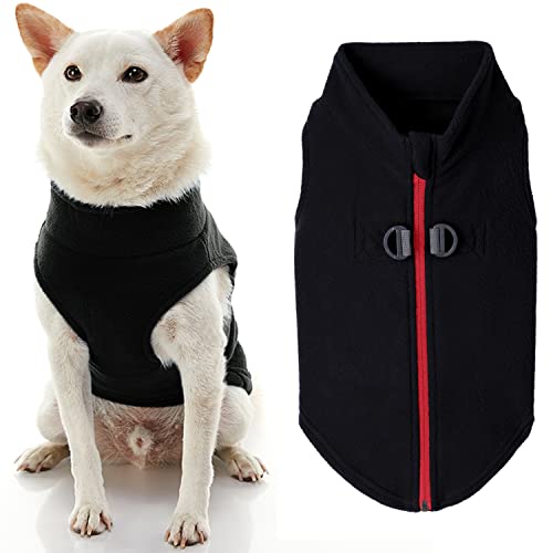 Gooby Zip Up Fleece-Weste für kleine Hunde von GOOBY