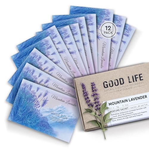 Good Life Mountain Lavendelduftets | Entwickelt in Neuseeland | 12 Beutel Good Life Mountain Lavendelduftets | Entwickelt in Neuseeland | 12 Beutel von GOOD LIFE