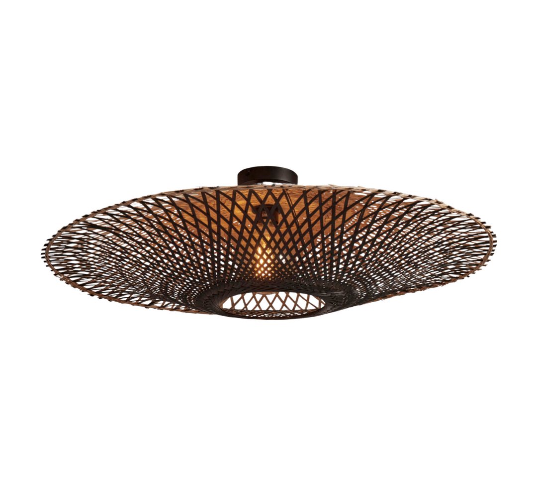 GOOD&MOJO Deckenleuchten Deckenlampe Kalimantan Naturel L von GOOD&MOJO