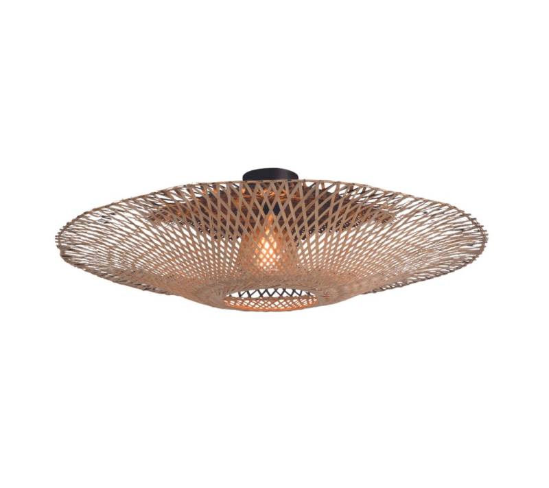 GOOD&MOJO Deckenleuchten Deckenlampe Kalimantan Schwarz L von GOOD&MOJO