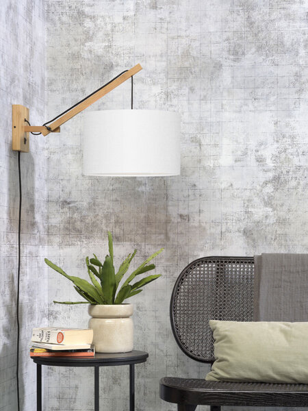 GOOD&MOJO Naturel Wandlampe Andes S von GOOD&MOJO