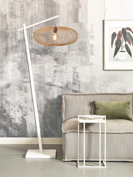 GOOD&MOJO Stehlampe Cango L weiss/60x25 Natur. GOOD&MOJO Stehlampe Cango L weiss/60x25 Natur. von GOOD&MOJO
