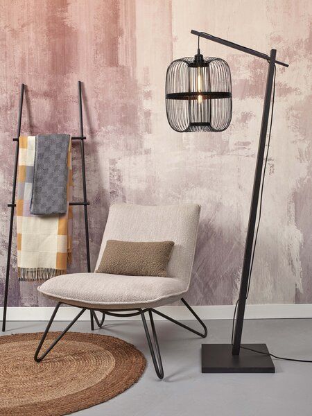 GOOD&MOJO Stehlampe HokkaidoSchwarz/Natur GOOD&MOJO Stehlampe HokkaidoSchwarz/Natur von GOOD&MOJO