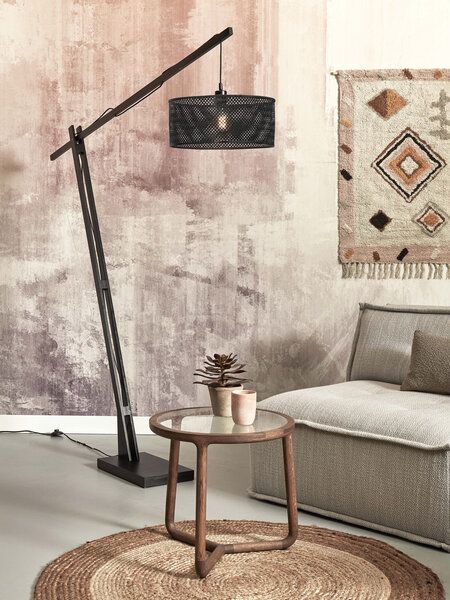 GOOD&MOJO Stehlampe Java XL Schwarz/Natur. GOOD&MOJO Stehlampe Java XL Schwarz/Natur. von GOOD&MOJO