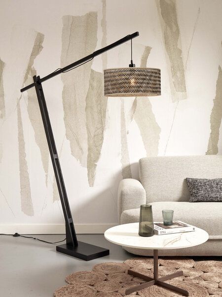 GOOD&MOJO Stehlampe Java XL Schwarz/Natur. GOOD&MOJO Stehlampe Java XL Schwarz/Natur. von GOOD&MOJO