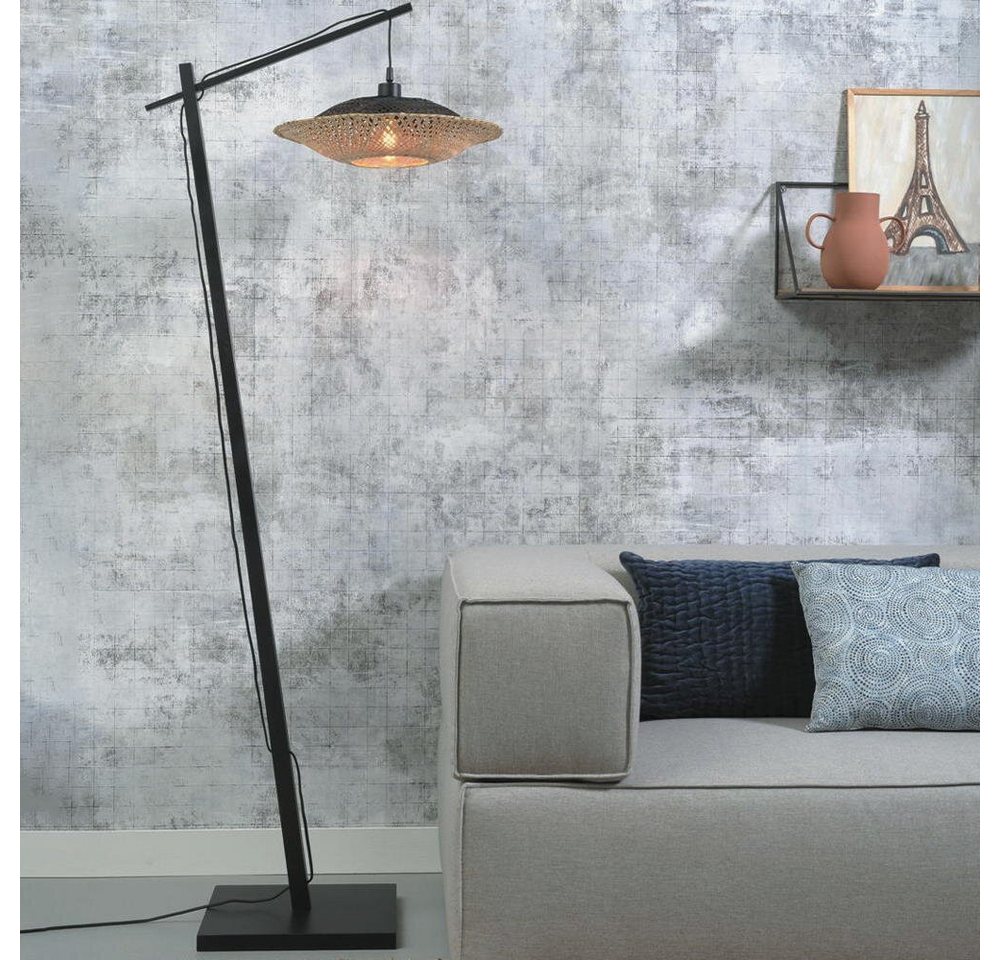 GOOD&MOJO Stehlampe KALIMANTAN, Farbe: Schwarz, :, kein Leuchtmittel enthalten, 2700 von GOOD&MOJO