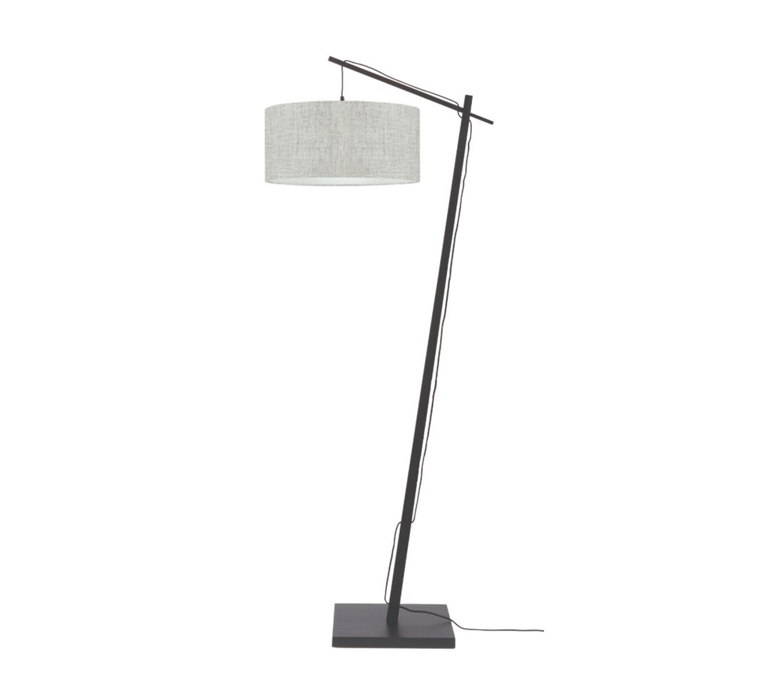 GOOD&MOJO Stehlampe Stehlampe Andes Bambus Leichte Leinen von GOOD&MOJO