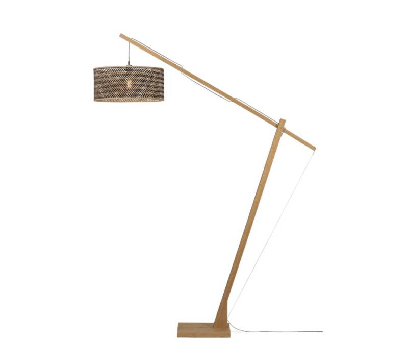 GOOD&MOJO Stehlampe Stehlampe Java XL 50x22 Natur/Schwarz von GOOD&MOJO
