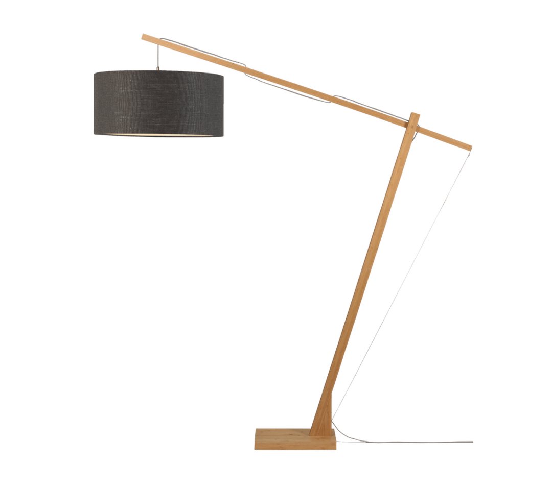 GOOD&MOJO Stehlampe Stehlampe Montblanc Bambus 60x30 Dunkelgrau GOOD&MOJO Stehlampe Stehlampe Montblanc Bambus 60x30 Dunkelgrau von GOOD&MOJO