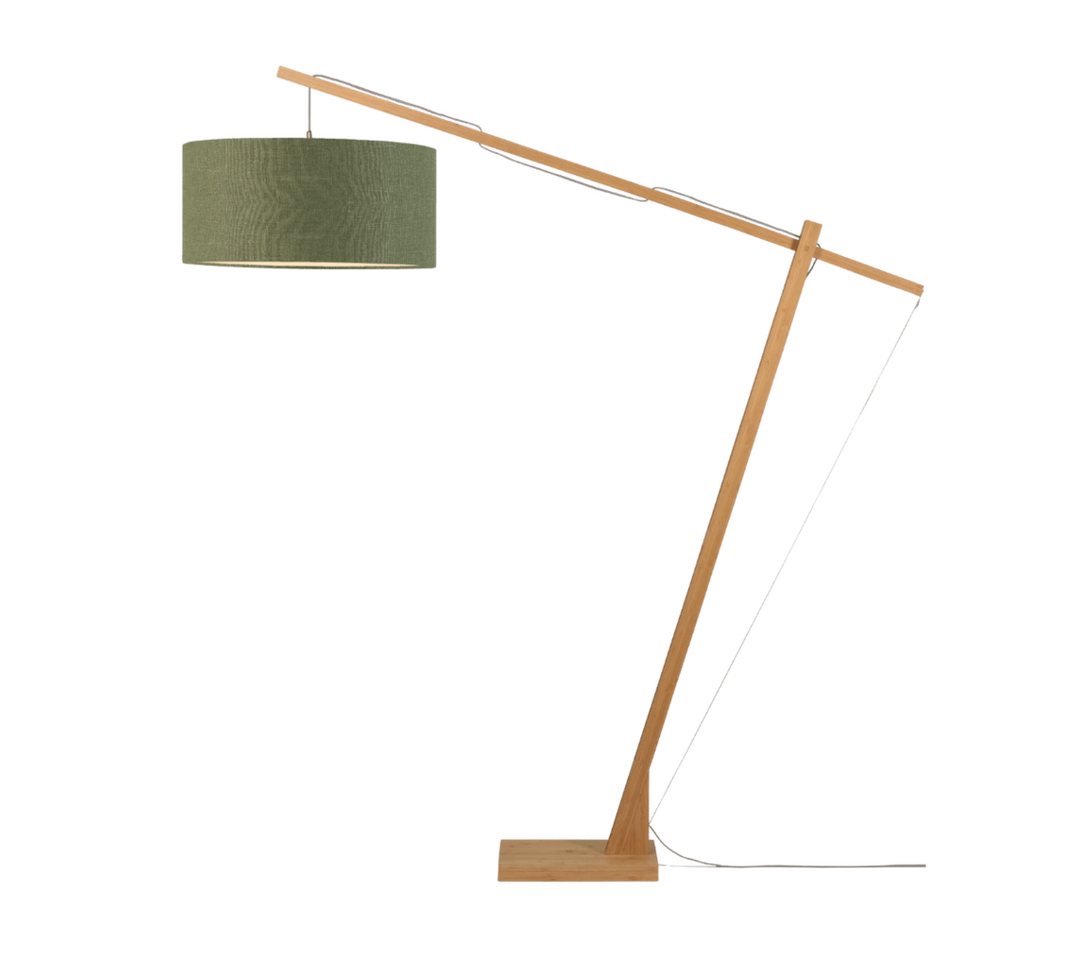 GOOD&MOJO Stehlampe Stehlampe Montblanc Bambus 60x30 Grün GOOD&MOJO Stehlampe Stehlampe Montblanc Bambus 60x30 Grün von GOOD&MOJO