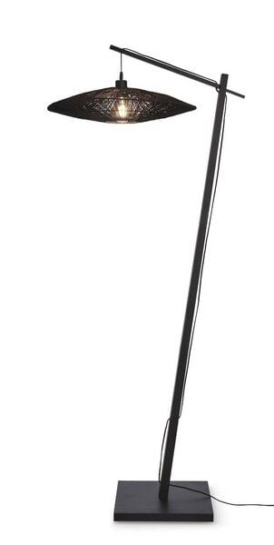 GOOD&MOJO Stehleuchte Iguazu in Schwarz/Natur GOOD&MOJO Stehleuchte Iguazu in Schwarz/Natur von GOOD&MOJO