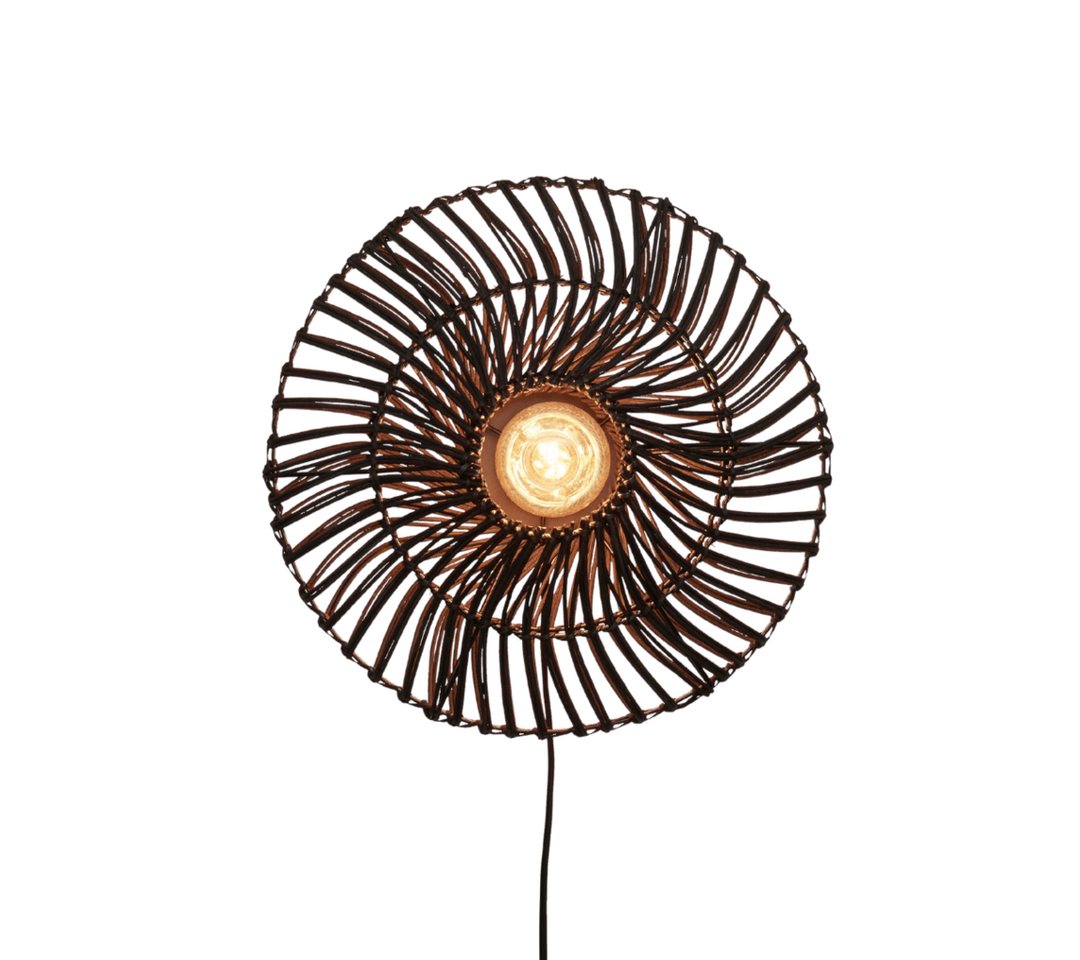 GOOD&MOJO Wandleuchte Wandleuchte Zanzibar flach S Schwarz GOOD&MOJO Wandleuchte Wandleuchte Zanzibar flach S Schwarz von GOOD&MOJO