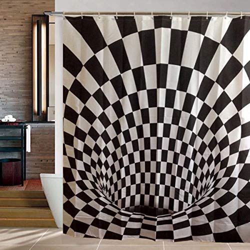 GOODS+GADGETS Duschvorhang Badewannen-Vorhang; Wasserdichter, Waschbarer Anti-Schimmel Badvorhang aus 100% Polyester für Badewanne & Duschwanne; Asiatischer Feng Shui Bambus Stil (3D-Muster) GOODS+GADGETS Duschvorhang Badewannen-Vorhang; Wasserdichter, Waschbarer Anti-Schimmel Badvorhang aus 100% Polyester für Badewanne & Duschwanne; Asiatischer Feng Shui Bambus Stil (3D-Muster) von GOODS+GADGETS