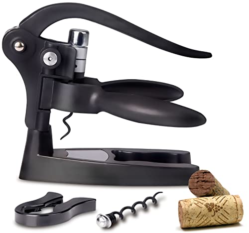 Profi Sommelier Hebel-Korkenzieher Weinöffner Flaschenöffner Screwpull aus Edelstahl Profi Sommelier Hebel-Korkenzieher Weinöffner Flaschenöffner Screwpull aus Edelstahl von GOODS+GADGETS