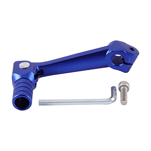 GOOFIT Blue CNC 0.47 Zoll Schalthebel Motorrad -Aluminium -Faltgetriebe Mit Werkzeugen Austausch füR Die Meisten Pitbikes ATV UTV von GOOFIT