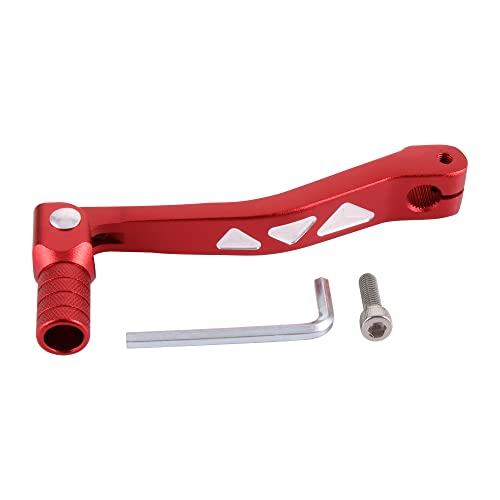 GOOFIT Red CNC 0.47 Zoll Universal Motorrad Schalthebel Aluminium Faltgetriebe Mit Werkzeugen Austausch füR Die Meisten Pitbikes ATV UTV Motorrad von GOOFIT