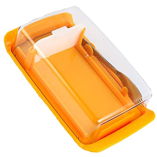 GOOHOCHY 1 Satz Butter Aufbewahrungsbox mit Deckel und Messer Praktische Butterdose zur Frischhaltung für Backen und Kochen Gelbe für Kühlschrank und Haushalt GOOHOCHY 1 Satz Butter Aufbewahrungsbox mit Deckel und Messer Praktische Butterdose zur Frischhaltung für Backen und Kochen Gelbe für Kühlschrank und Haushalt von GOOHOCHY