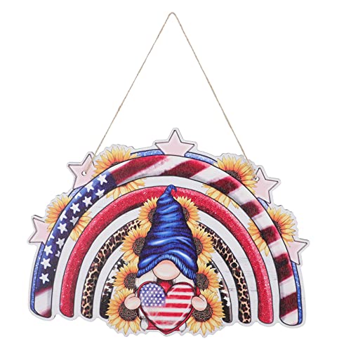 GOOHOCHY 1satz Patriotisches Holzschild Zur Dekoration Für Unabhängigkeitstag Handgefertigtes Hängendes Schild Für Wohnzimmer Tür Und Fenster Festliche Holzplakette Für Feiern Und GOOHOCHY 1satz Patriotisches Holzschild Zur Dekoration Für Unabhängigkeitstag Handgefertigtes Hängendes Schild Für Wohnzimmer Tür Und Fenster Festliche Holzplakette Für Feiern Und von GOOHOCHY