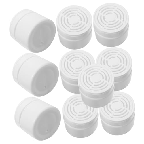 GOOHOCHY 10 Stück Duftspender Box mit Hohlkappe Nachfüllbare Kunststoff Lufterfrischer Behälter Geruchsneutralisierer für Schlafzimmer Bad Schrank Vielseitig Einsetzbar von GOOHOCHY