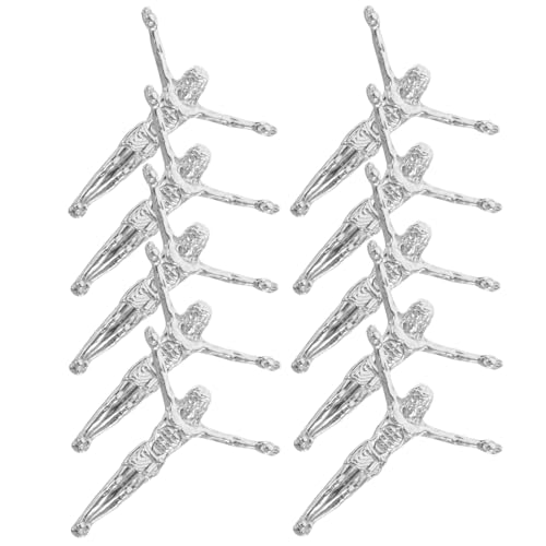 GOOHOCHY 10 Stück Teiliges Jesusfigur Kreuz Massivem Metall Handgefertigte für DIY Schmuck Wanddekoration und Religiöse Räume Detailreiche Kreuzanhänger für Halsketten und Armbänder von GOOHOCHY