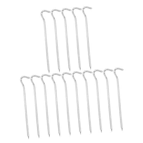 GOOHOCHY 15Stücke Teilige Zeltpfähle Fragezeichen Form Robuste Bodenstifte für Camping und Outdoor Aktivitäten für Verschiedene Bodenbedingungen GOOHOCHY 15Stücke Teilige Zeltpfähle Fragezeichen Form Robuste Bodenstifte für Camping und Outdoor Aktivitäten für Verschiedene Bodenbedingungen von GOOHOCHY
