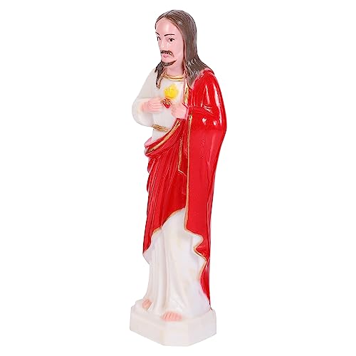 GOOHOCHY 1 Stück Jesus Statue Christliche Dekoration Plastik Jesus Figur Religiöses Ornament Wohnzimmer Deko Kirche Tisch Dekoration Exquisites Kunstwerk GOOHOCHY 1 Stück Jesus Statue Christliche Dekoration Plastik Jesus Figur Religiöses Ornament Wohnzimmer Deko Kirche Tisch Dekoration Exquisites Kunstwerk von GOOHOCHY