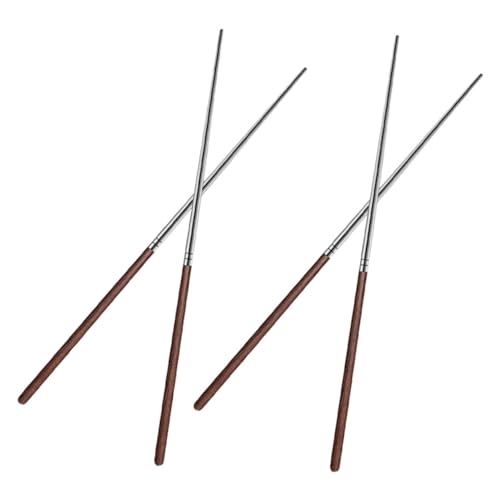 GOOHOCHY 2 Paare Kochstäbchen Wiederverwendbare Rutschfeste Essstäbchen für Heißes Kochen Frittieren und Nudeln Multiszenario Küchengerät GOOHOCHY 2 Paare Kochstäbchen Wiederverwendbare Rutschfeste Essstäbchen für Heißes Kochen Frittieren und Nudeln Multiszenario Küchengerät von GOOHOCHY