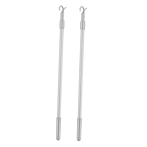 GOOHOCHY 2 Stück Aluminium Jalousie Öffnungsstab Teleskop Vorhang Stab Ersatz mit Haken für Fenster Tür Gardinenbedienung Flexibel Langlebig für Zuhause Büro GOOHOCHY 2 Stück Aluminium Jalousie Öffnungsstab Teleskop Vorhang Stab Ersatz mit Haken für Fenster Tür Gardinenbedienung Flexibel Langlebig für Zuhause Büro von GOOHOCHY