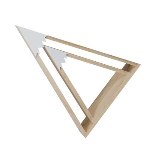 GOOHOCHY 2 Stück Holz Wanddeko für Kinderzimmer Teiliges Set Dreieckiges Haus für Fotodekoration Vielseitig Einsetzbar Verarbeitet für Babyzimmer und Wohnräume GOOHOCHY 2 Stück Holz Wanddeko für Kinderzimmer Teiliges Set Dreieckiges Haus für Fotodekoration Vielseitig Einsetzbar Verarbeitet für Babyzimmer und Wohnräume von GOOHOCHY