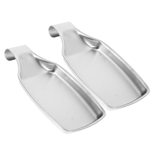 GOOHOCHY 2 Stück Löffelablage Küchenutensilien Halter für Kochlöffel und Spatel Multifunktionale Aufbewahrung für Buffet und Küche Leicht zu Reinigen von GOOHOCHY