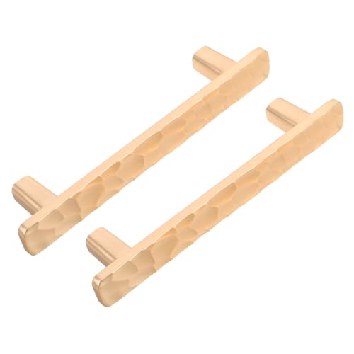 GOOHOCHY 2 Stück Schrankgriffe mit Ergonomischem Griff Verzierte Zinklegierung Einfache Montage Komfortable Küchen und Kleiderschrankgriffe Vielseitig für Möbel von GOOHOCHY
