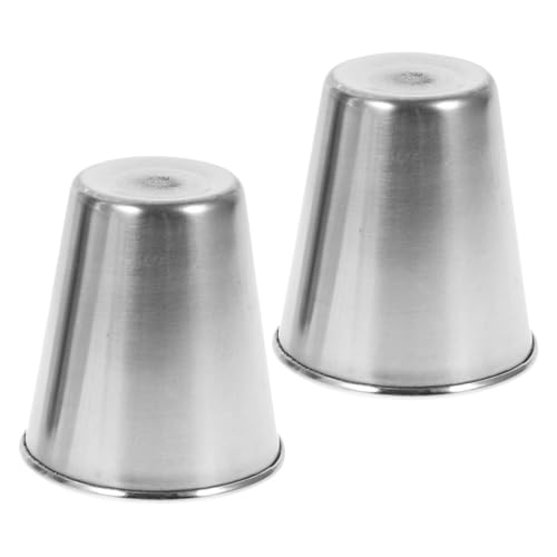 GOOHOCHY 2 Stück Trinkbecher Unzerbrechliche Schnapsgläser für Outdoor Camping Partys Kleine Wasserbecher für Getränke Robust und Tragbar von GOOHOCHY