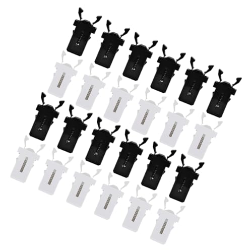 GOOHOCHY 24 Stück Teiliges Set Universeller Druckverschluss für Mülleimer Selbstverriegelnde Schnallen für Einfache Handhabung Passend für Verschiedene Mülltonnen und Aufbewahrungsboxen GOOHOCHY 24 Stück Teiliges Set Universeller Druckverschluss für Mülleimer Selbstverriegelnde Schnallen für Einfache Handhabung Passend für Verschiedene Mülltonnen und Aufbewahrungsboxen von GOOHOCHY