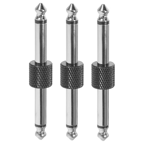 GOOHOCHY 3 Stück Gitarren Pedal Connector Gerade Pedal Adapter für Gitarre Kompatibel mit Effektpedalen und Musikinstrumenten GOOHOCHY 3 Stück Gitarren Pedal Connector Gerade Pedal Adapter für Gitarre Kompatibel mit Effektpedalen und Musikinstrumenten von GOOHOCHY